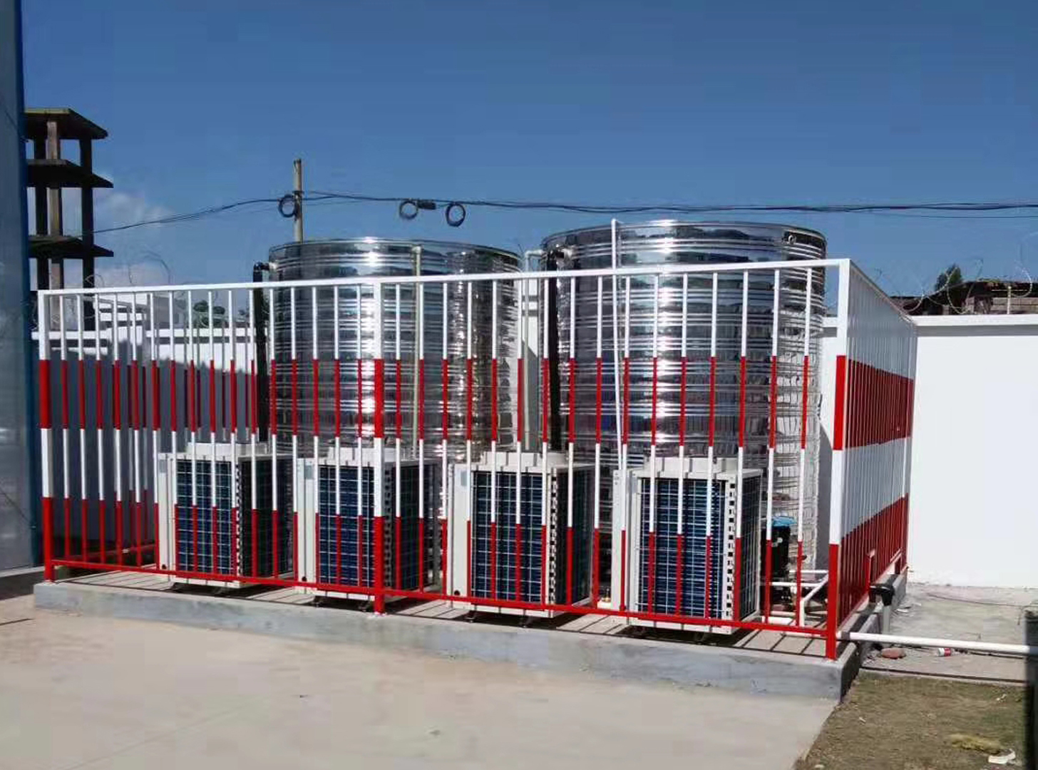 中國建筑某工程有限公司某建筑工地熱水工程 中國建筑某工程有限公司某建筑工地熱水工程